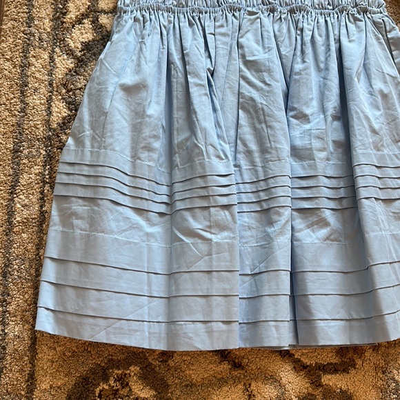 100% Cotton Light Blue English Factory Dress - Picture 3 of 7